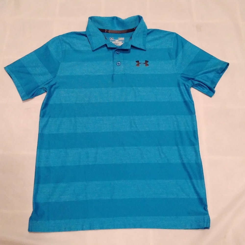 Under Armour YLG Heatgear Loose Polo SMALL FLAW